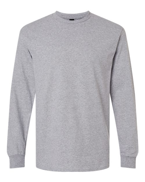 Gildan Unisex Ultra Cotton® Long Sleeve T-Shirt 2400 - Sport Grey