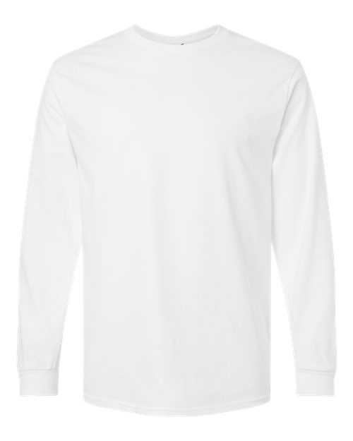 Gildan Unisex Ultra Cotton® Long Sleeve T-Shirt 2400 - White