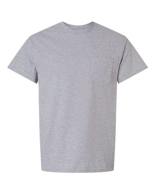 Gildan Unisex Ultra Cotton® Pocket T-Shirt 2300 - Sport Grey