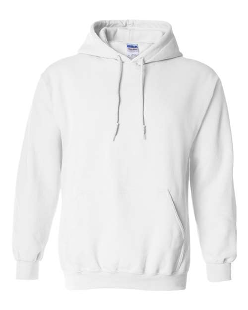 Gildan Unisex Heavy Blend™ Hooded Sweatshirt 18500 - White