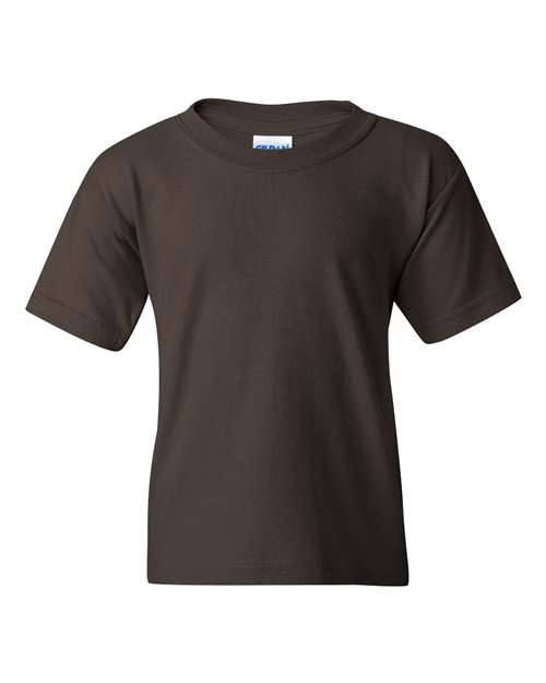Gildan Youth Heavy Cotton™ T-Shirt 5000B - Dark Chocolate