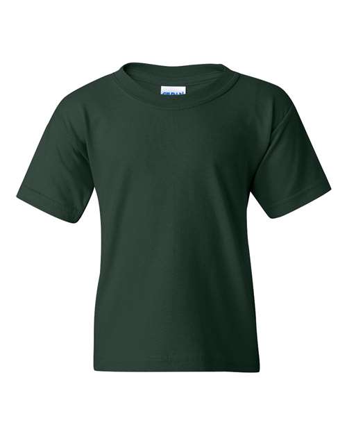 Gildan Youth Heavy Cotton™ T-Shirt 5000B - Forest Green