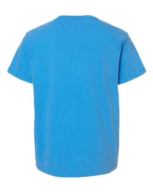 Comfort Colors Youth Garment-Dyed Heavyweight T-Shirt 9018 - Royal Caribe