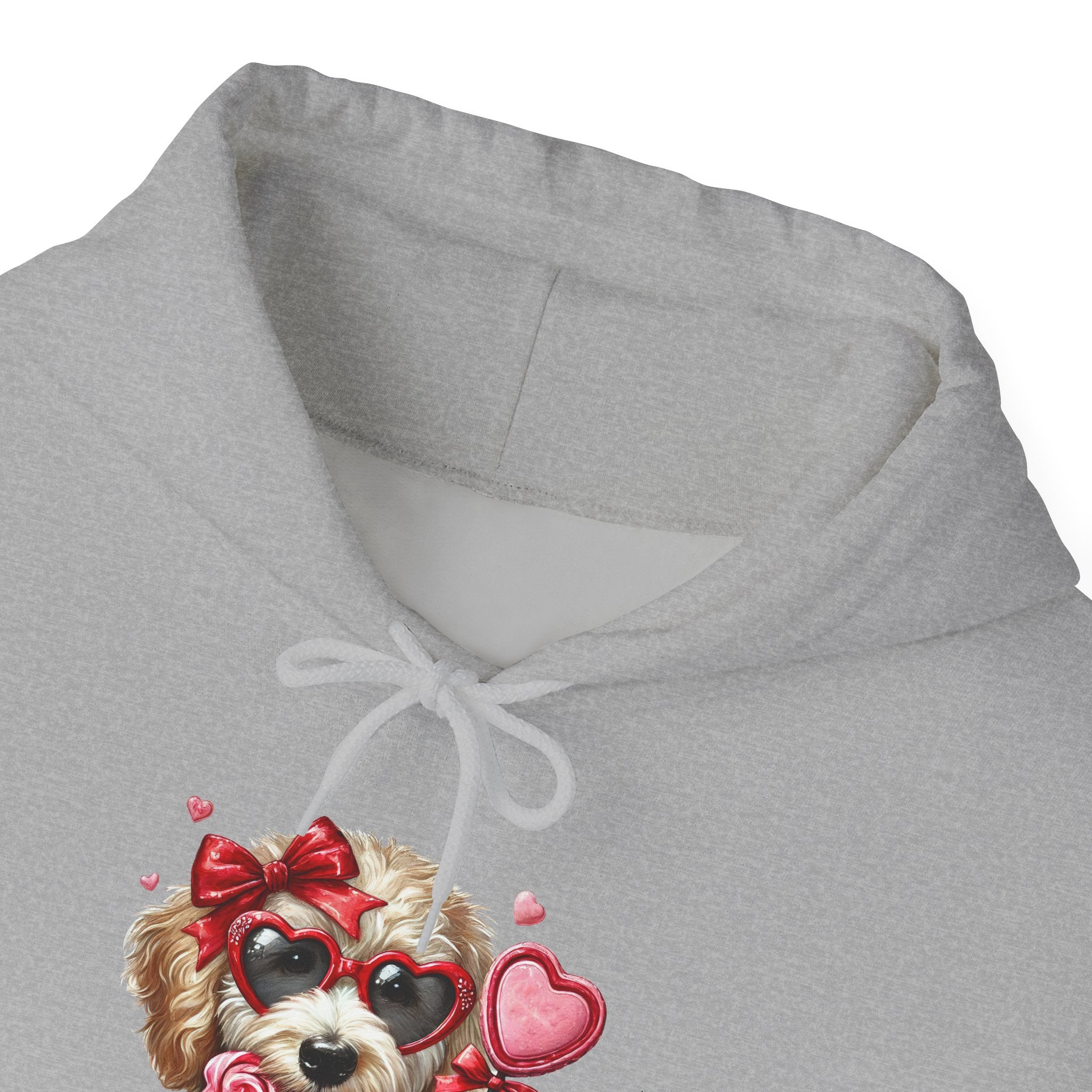 Hooded Sweatshirt - My Dog is My Valentine