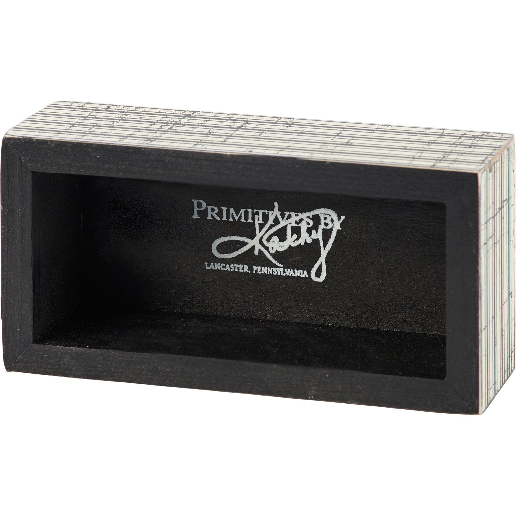 Distressed Black White Wooden Box Sign with 'I Love That You're My Brother' Sentiment