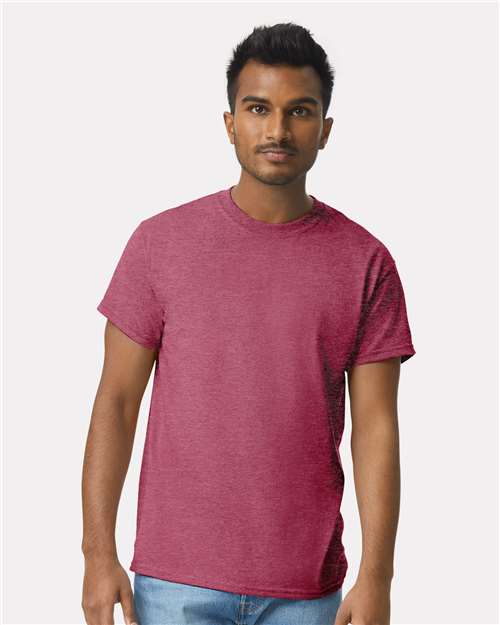 Gildan Unisex Ultra Cotton® T-Shirt 2000 - Heather Cardinal
