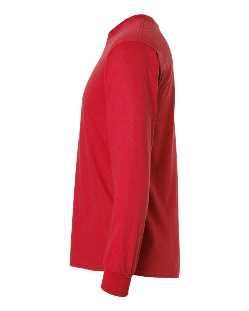 Gildan Unisex Ultra Cotton® Long Sleeve T-Shirt 2400 - Red