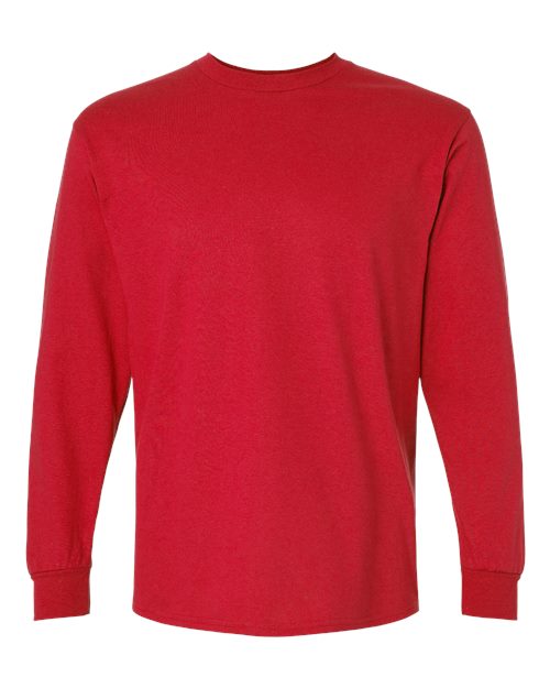Gildan Unisex Ultra Cotton® Long Sleeve T-Shirt 2400 - Red