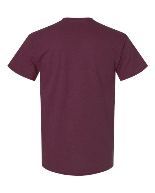 Gildan Unisex Ultra Cotton® Pocket T-Shirt 2300 - Maroon