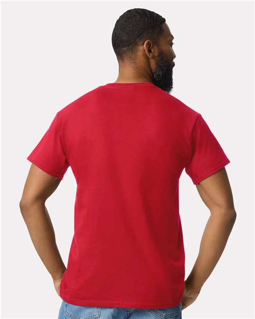 Gildan Unisex Ultra Cotton® Pocket T-Shirt 2300 - Red