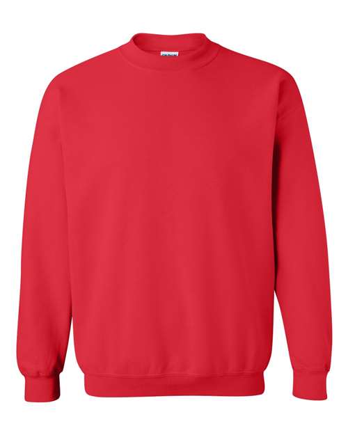 Gildan Unisex Heavy Blend™ Crewneck Sweatshirt 18000 - Red
