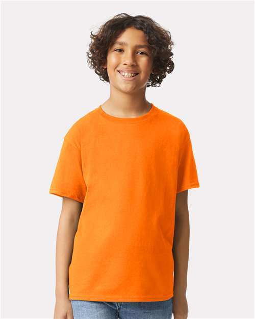 Gildan Youth Ultra Cotton® T-Shirt 2000B - Safety Orange
