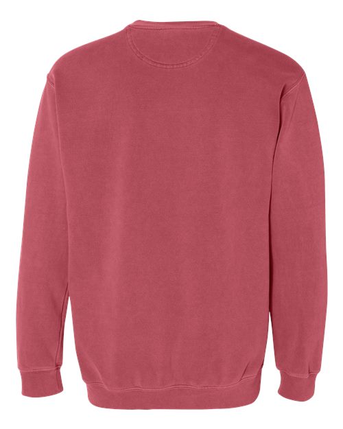 Comfort Colors Unisex Garment-Dyed Crewneck Sweatshirt 1566 - Crimson