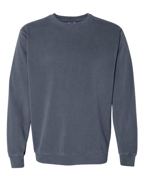 Comfort Colors Unisex Garment-Dyed Crewneck Sweatshirt 1566 - Denim