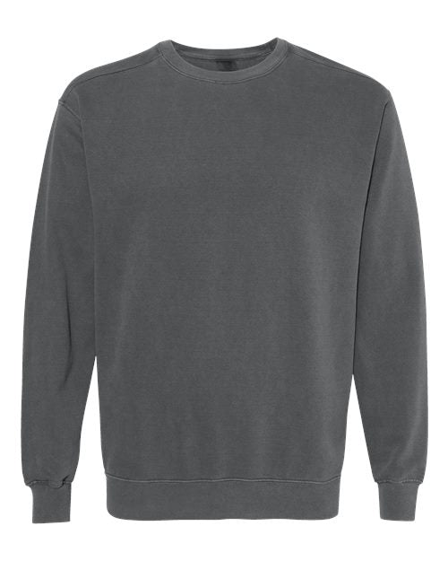 Comfort Colors Unisex Garment-Dyed Crewneck Sweatshirt 1566 - Pepper