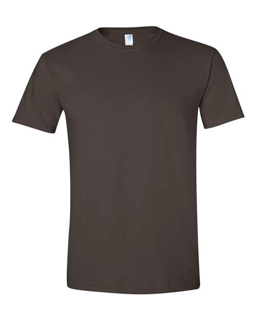 Gildan Unisex Softstyle® T-Shirt 64000 - Dark Chocolate