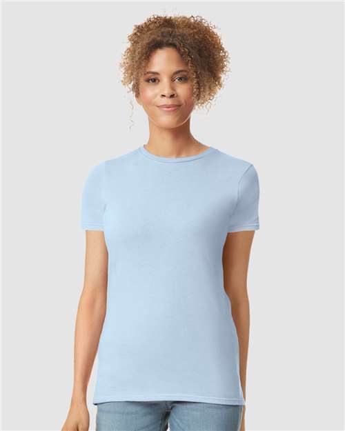 Gildan Women's Softstyle® T-Shirt 64000L - Light Blue