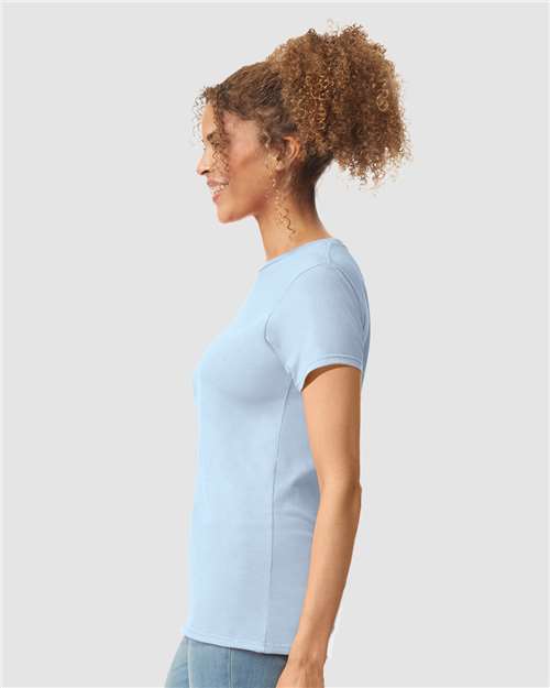 Gildan Women's Softstyle® T-Shirt 64000L - Light Blue