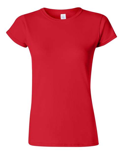 Gildan Women's Softstyle® T-Shirt 64000L - Red