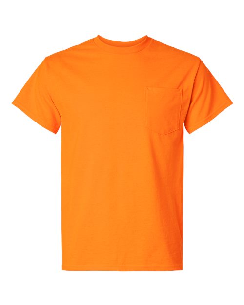 Gildan Unisex Ultra Cotton® Pocket T-Shirt 2300 - Safety Orange