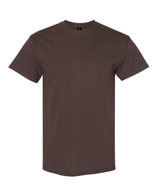 Gildan Unisex Heavy Cotton™ T-Shirt 5000 - Dark Chocolate