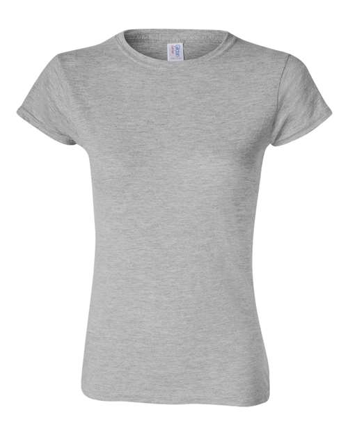 Gildan Women's Softstyle® T-Shirt 64000L - Sport Grey