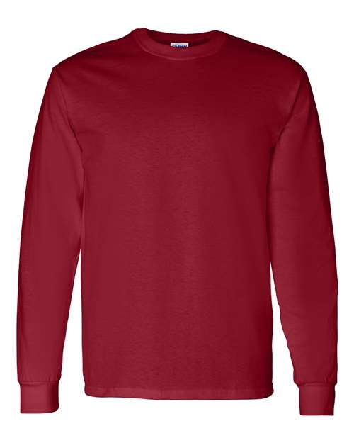 Gildan Unisex Heavy Cotton™ Long Sleeve T-Shirt 5400 - Garnet