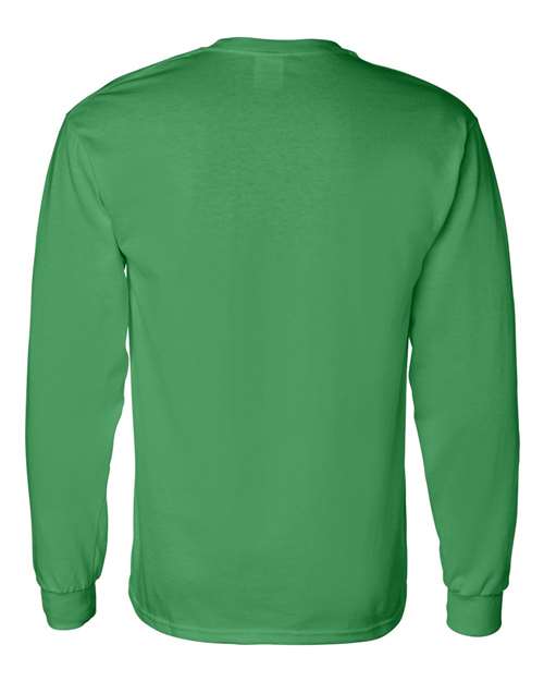 Gildan Unisex Heavy Cotton™ Long Sleeve T-Shirt 5400 - Irish Green