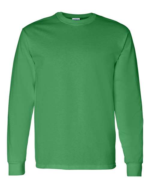 Gildan Unisex Heavy Cotton™ Long Sleeve T-Shirt 5400 - Irish Green