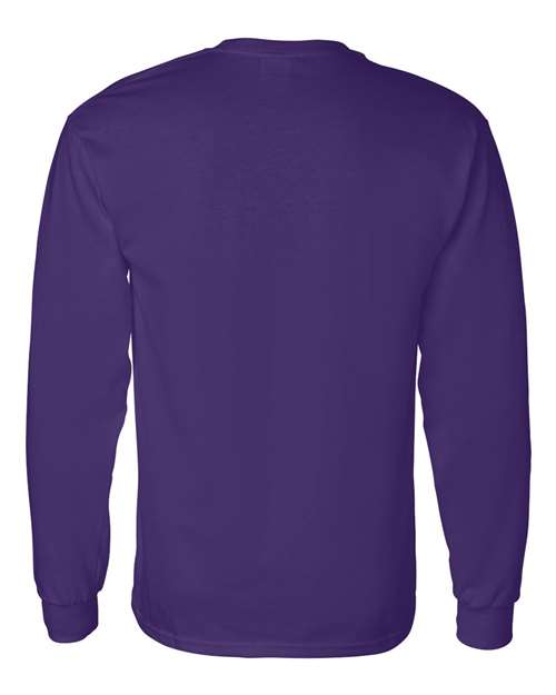 Gildan Unisex Heavy Cotton™ Long Sleeve T-Shirt 5400 - Purple