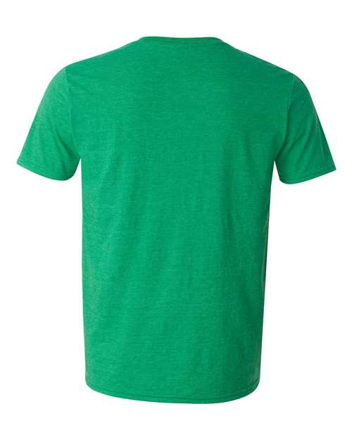 Gildan Unisex Softstyle® T-Shirt 64000 - Heather Irish Green
