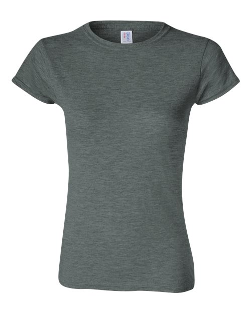 Gildan Women's Softstyle® T-Shirt 64000L - Dark Heather
