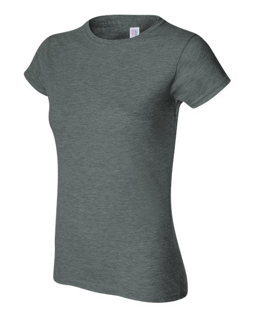 Gildan Women's Softstyle® T-Shirt 64000L - Dark Heather