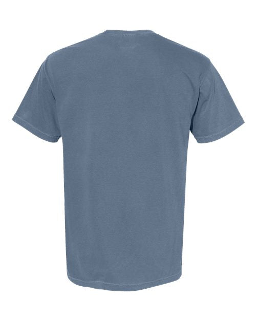Comfort Colors Unisex Garment-Dyed Heavyweight Pocket T-Shirt 6030 - Blue Jean