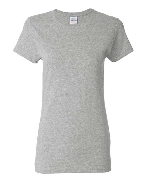 Gildan Women's Heavy Cotton™ T-Shirt 5000L - Ash