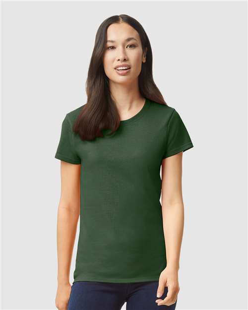 Gildan Women's Heavy Cotton™ T-Shirt 5000L - Forest Green