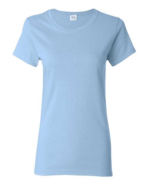 Gildan Women's Heavy Cotton™ T-Shirt 5000L - Light Blue