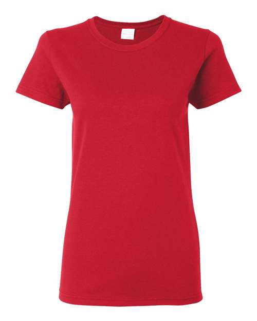 Gildan Women's Heavy Cotton™ T-Shirt 5000L - Red