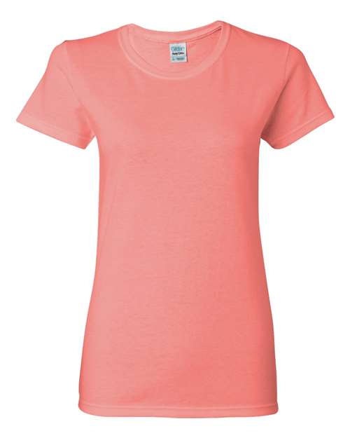 Gildan Women's Heavy Cotton™ T-Shirt 5000L - Coral Silk