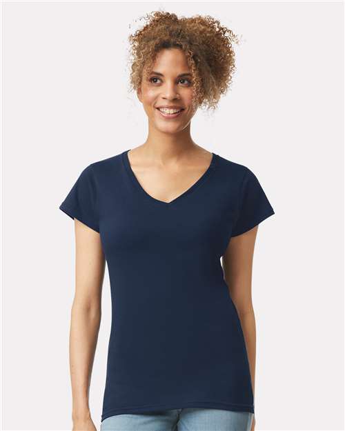 Gildan Women's Softstyle® V-Neck T-Shirt 64V00L