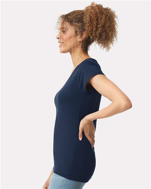 Gildan Women's Softstyle® V-Neck T-Shirt 64V00L