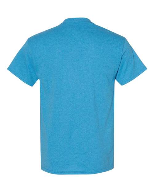 Gildan Unisex Heavy Cotton™ T-Shirt 5000 - Heather Sapphire