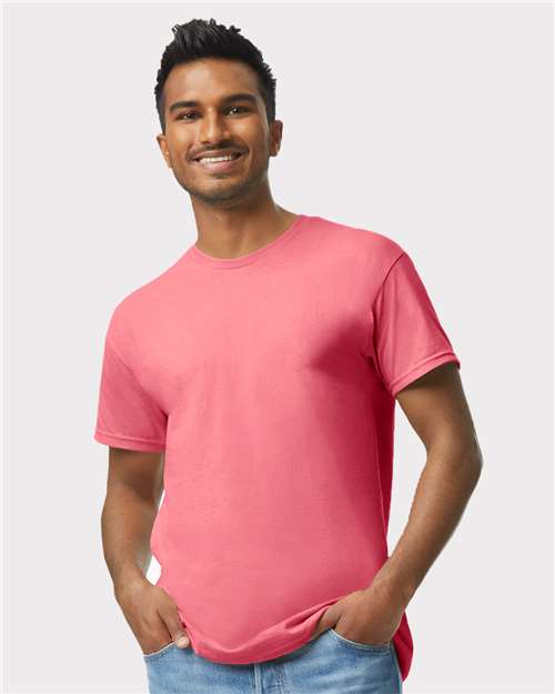 Gildan Unisex Heavy Cotton™ T-Shirt 5000 - Coral Silk