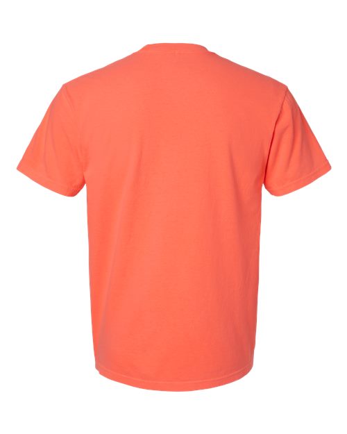 Comfort Colors Unisex Garment-Dyed Heavyweight T-Shirt 1717 - Neon Red Orange