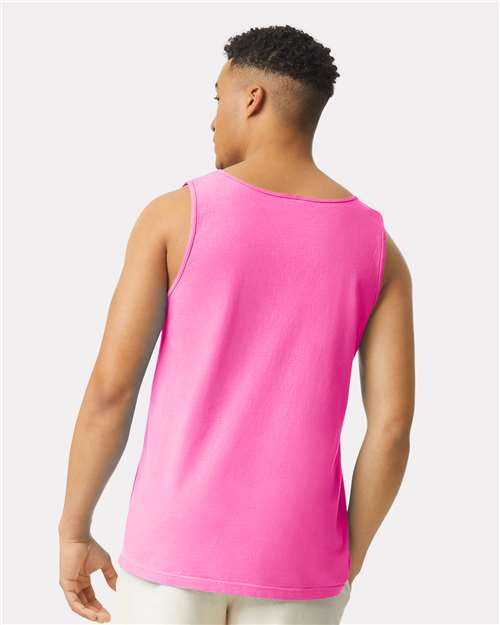 Comfort Colors Unisex Garment-Dyed Heavyweight Tank Top 9360 - Neon Pink