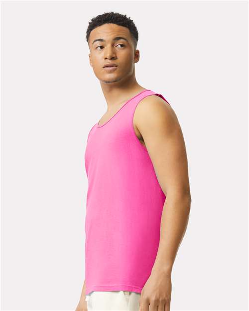 Comfort Colors Unisex Garment-Dyed Heavyweight Tank Top 9360 - Neon Pink