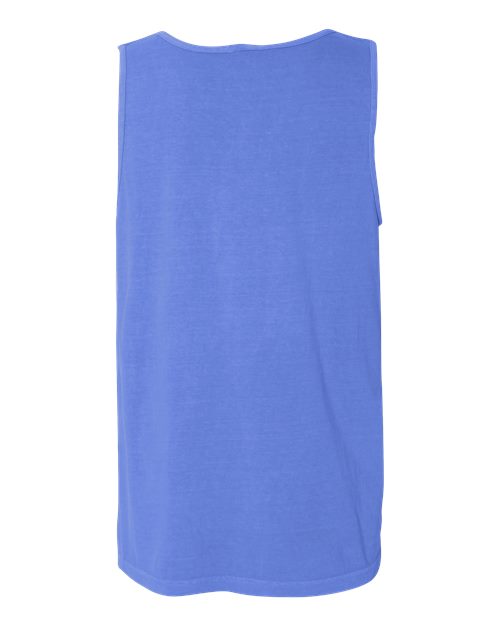 Comfort Colors Unisex Garment-Dyed Heavyweight Tank Top 9360 - Flo Blue