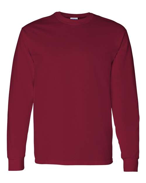 Gildan Unisex Heavy Cotton™ Long Sleeve T-Shirt 5400 - Cardinal Red