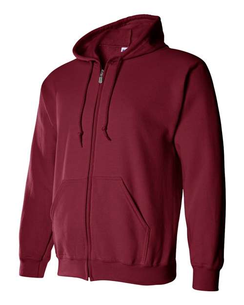 Gildan Unisex Heavy Blend™ Full-Zip Hooded Sweatshirt 18600 - Cardinal Red