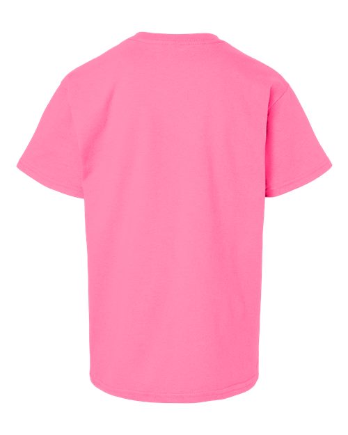 Gildan Youth Ultra Cotton® T-Shirt 2000B - Safety Pink